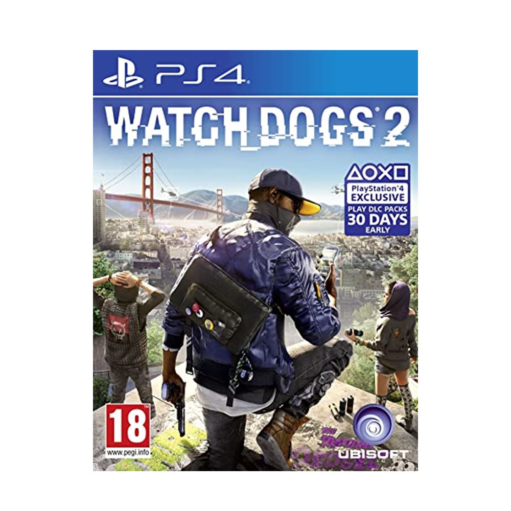 دیسک کاکرده بازی watch dogs 2