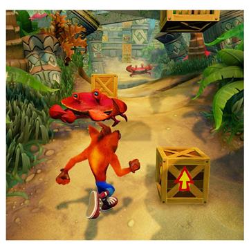 دیسک بازی کارکرده Crash Bandicoot N. Sane Trilogy