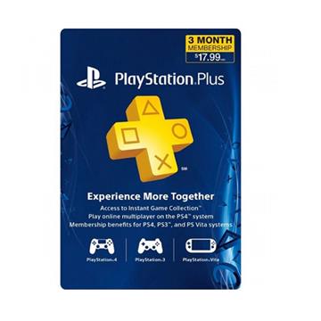 اکانت Playstation Plus - سه ماهه آمریکا فیزیکی