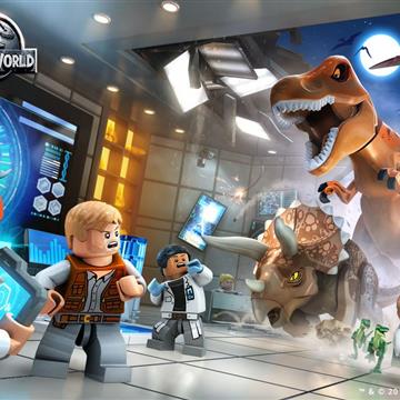 دیسک بازی کارکرده Lego Jurassic World